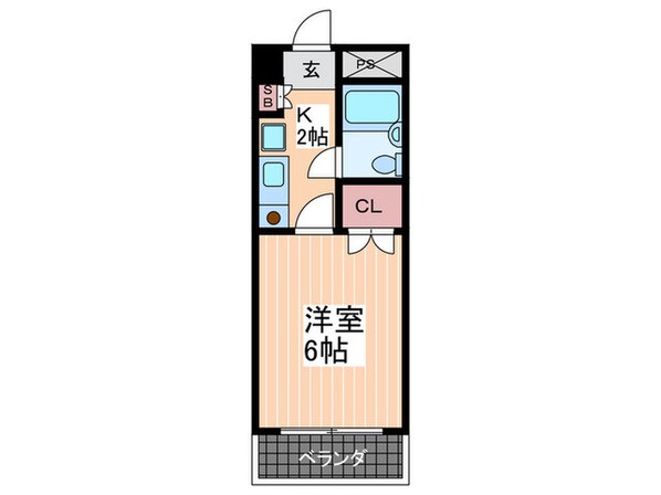 センテニアル横川の物件間取画像